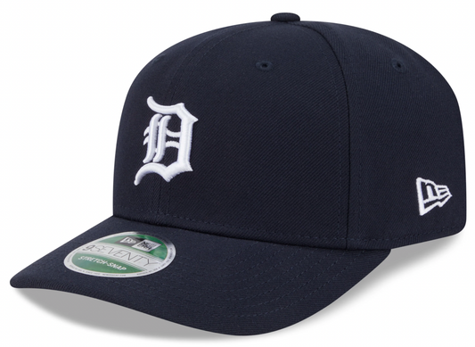 Detroit Tigers Navy New Era Player Replica 9SEVENTY Stretch Snap Adjustable Hat Official Team Hat Sports Fan Cap Official MLB Team Hat Baseball Fan Ca