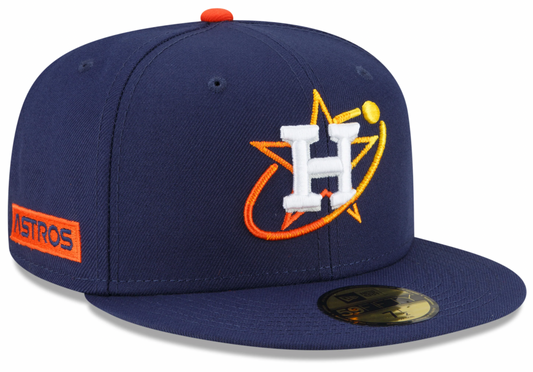 Men s Houston Astros New Era Navy City Connect 59FIFTY Fitted Hat Official Team Hat Sports Fan Cap Official MLB Team Hat Baseball Fan Cap