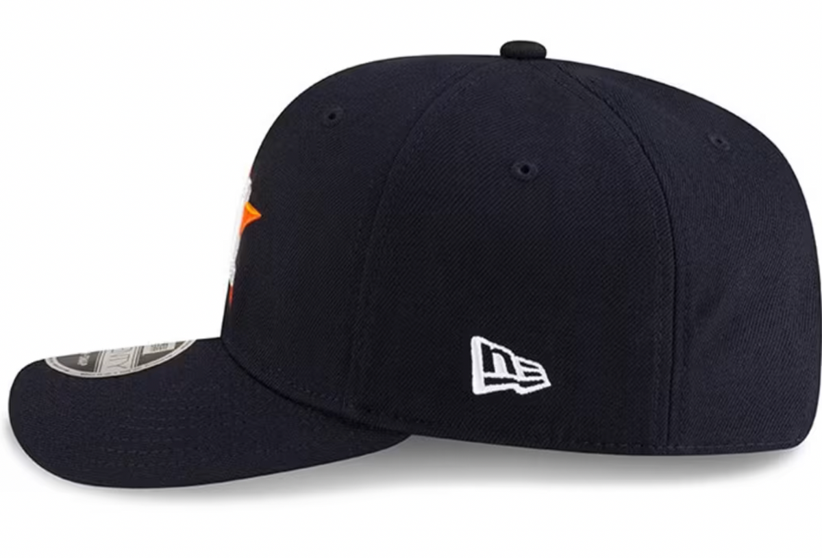 Houston Astros Navy New Era Player Replica 9SEVENTY Stretch Snap Adjustable Hat Official Team Hat Sports Fan Cap Official MLB Team Hat Baseball Fan Ca