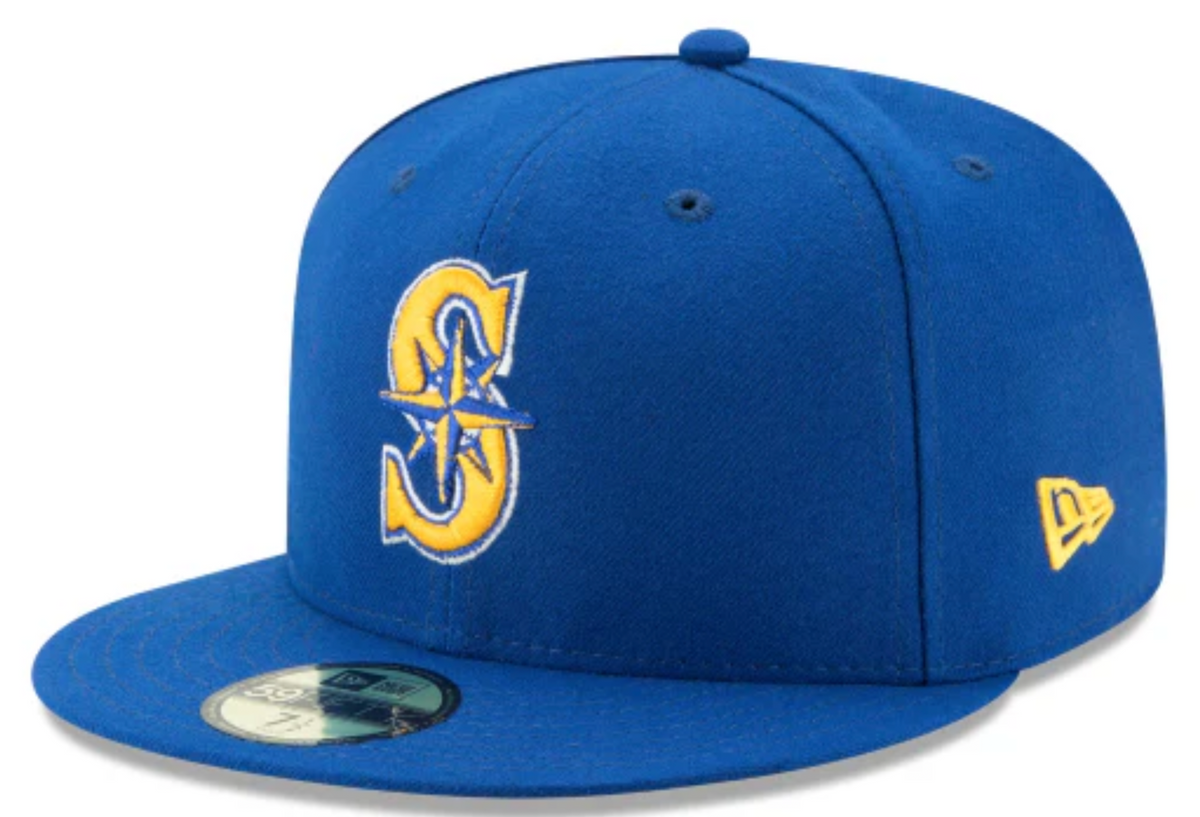 Men s Seattle Mariners New Era Royal Game Authentic Collection Alternate 2 On-Field 59FIFTY Fitted Hat Official Team Hat Sports Fan Cap Official MLB T