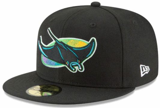Men s Tampa Bay Devil Rays 1998 Cooperstown Collection Black 59Fifty Fitted Hat Official Team Hat Sports Fan Cap Official MLB Team Hat Baseball Fan Ca
