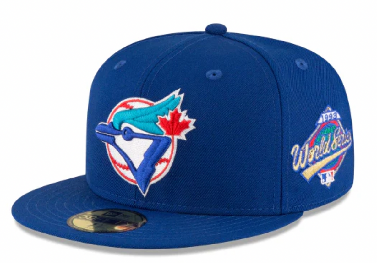 Toronto Blue Jays New Era 1993 World Series Wool 59FIFTY Fitted Hat - Royal Blue Official Team Hat Sports Fan Cap Official MLB Team Hat Baseball Fan C