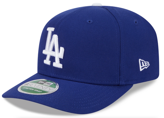 Los Angeles Dodgers Royal Blue New Era Player Replica 9SEVENTY Stretch Snap Adjustable Hat Official Team Hat Sports Fan Cap Official MLB Team Hat Base
