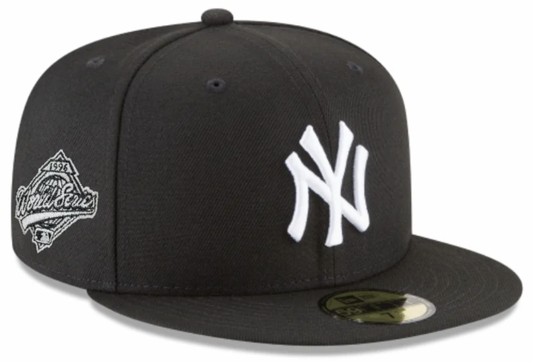 New York Yankees 1996 World Series Black New Era 59Fifty Fitted Hat Official Team Hat Sports Fan Cap Official MLB Team Hat Baseball Fan Cap