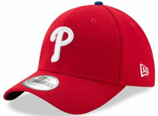 Mens MLB New Era Philadelphia Phillies Team Classic 39THIRTY Flex Fit Hat Official Team Hat Sports Fan Cap Official MLB Team Hat Baseball Fan Cap