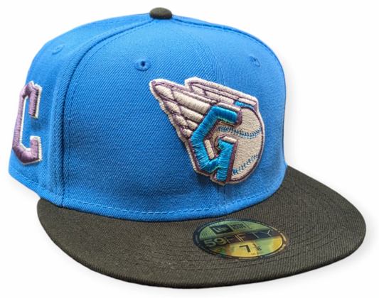 Cleveland Guardians Rock Pack NIN New Era 2 Tone 59FIFTY Fitted Hat Official Team Hat Sports Fan Cap Official MLB Team Hat Baseball Fan Cap