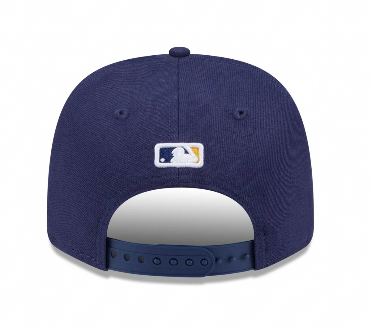 Milwaukee Brewers Navy New Era Player Replica 9SEVENTY Stretch Snap Adjustable Hat Official Team Hat Sports Fan Cap Official MLB Team Hat Baseball Fan