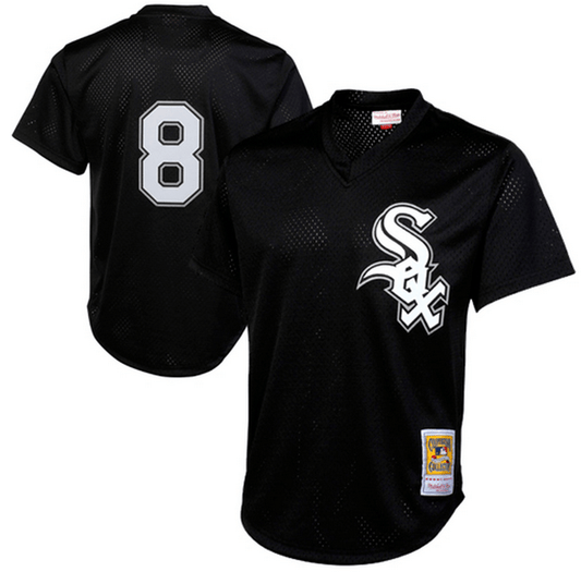 Mitchell And Ness Bo Jackson Chicago White Sox Black 1993 Authentic Cooperstown Collection Batting Practice Jersey Official Team Jersey Sports Fan App