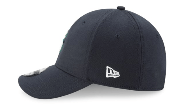 New Era Men s Seattle Mariners 39Thirty Classic Navy Stretch Fit Hat Official Team Hat Sports Fan Cap Official MLB Team Hat Baseball Fan Cap