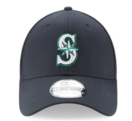 New Era Men s Seattle Mariners 39Thirty Classic Navy Stretch Fit Hat Official Team Hat Sports Fan Cap Official MLB Team Hat Baseball Fan Cap