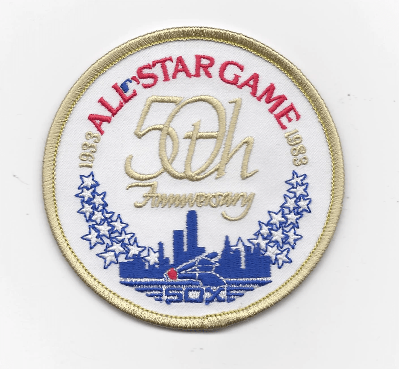 Chicago White Sox 50th Anniversary All Star Game Alternate Jersey Sleeve Patch Official Team Jersey Sports Fan Apparel Official MLB Team Apparel Baseb