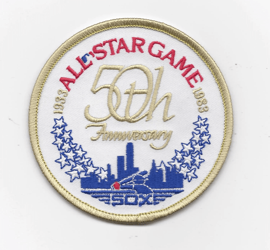 Chicago White Sox 50th Anniversary All Star Game Alternate Jersey Sleeve Patch Official Team Jersey Sports Fan Apparel Official MLB Team Apparel Baseb