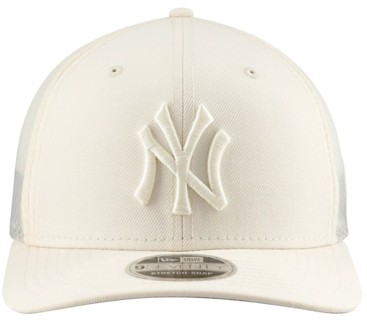Men s New York Yankees New Era Light Beige Color Pack 9SEVENTY Trucker Adjustable Hat Official Team Hat Sports Fan Cap Official MLB Team Hat Baseball