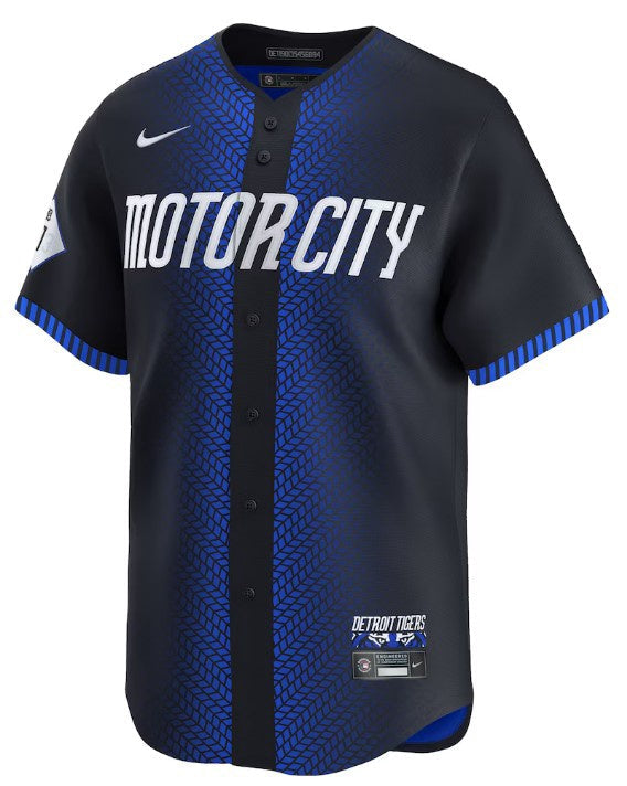 Detroit Tigers City Connect MLB Limited Jersey Nike Official Team Jersey Sports Fan Apparel Official MLB Team Apparel Baseball Fan Gear