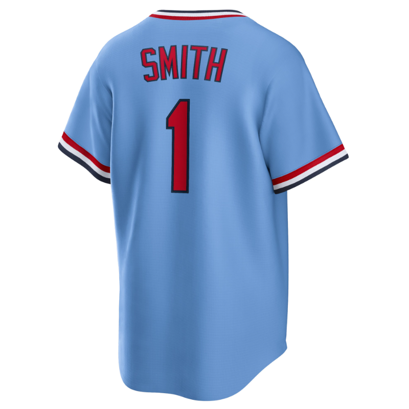 Ozzie Smith St Louis Cardinals Nike Road Cooperstown Collection Player Jersey - Light Blue Official Team Jersey Sports Fan Apparel Official MLB Team A