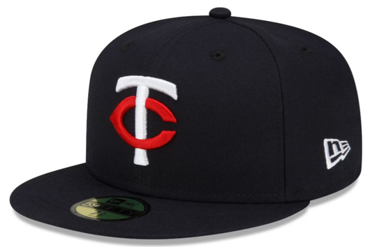 Men s Minnesota Twins New Era Navy Authentic Collection Home 59FIFTY Fitted Hat Official Team Hat Sports Fan Cap Official MLB Team Hat Baseball Fan Ca