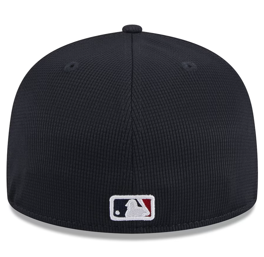 Men s Atlanta Braves New Era White 2024 Batting Practice 59FIFTY Fitted Hat Official Team Hat Sports Fan Cap Official MLB Team Hat Baseball Fan Cap