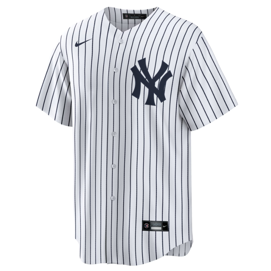 Men s Aaron Judge New York Yankees Nike Home White Replica Jersey With Name Official Team Jersey Sports Fan Apparel Official MLB Team Apparel Baseball