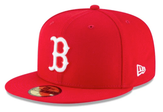 Men s Boston Red Sox New Era Red 59FIFTY Hat Official Team Hat Sports Fan Cap Official MLB Team Hat Baseball Fan Cap
