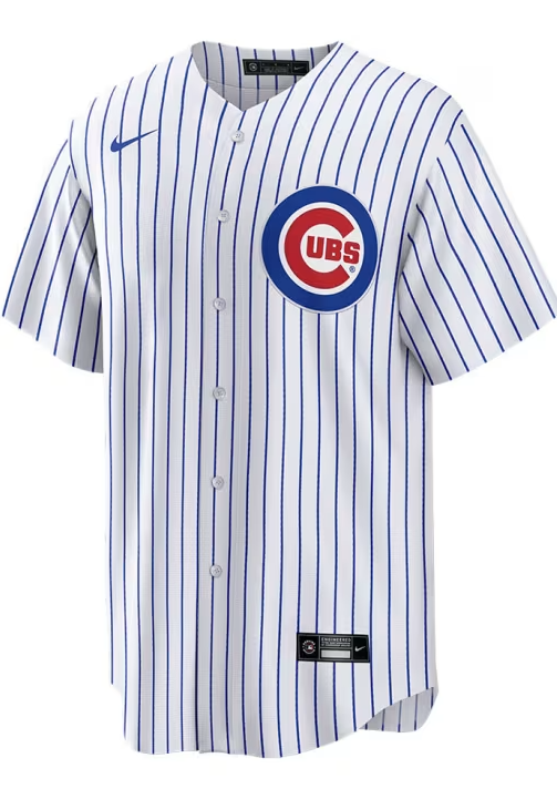 NIKE Men s Chicago Cubs Pete Crow-Armstrong 4 White Home Replica Jersey Official Team Jersey Sports Fan Apparel Official MLB Team Apparel Baseball Fan