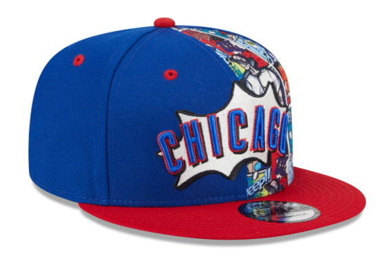 Chicago Cubs New Era 2025 Diamond Hero Royal Red 9FIFTY Snapback Hat Official Team Hat Sports Fan Cap Official MLB Team Hat Baseball Fan Cap