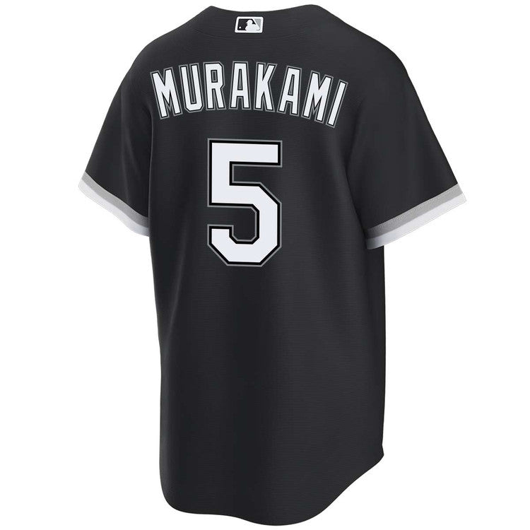 Men s Munetaka Murakami Chicago White Sox NIKE Replica Black Alternate Jersey Official Team Jersey Sports Fan Apparel Official MLB Team Apparel Baseba