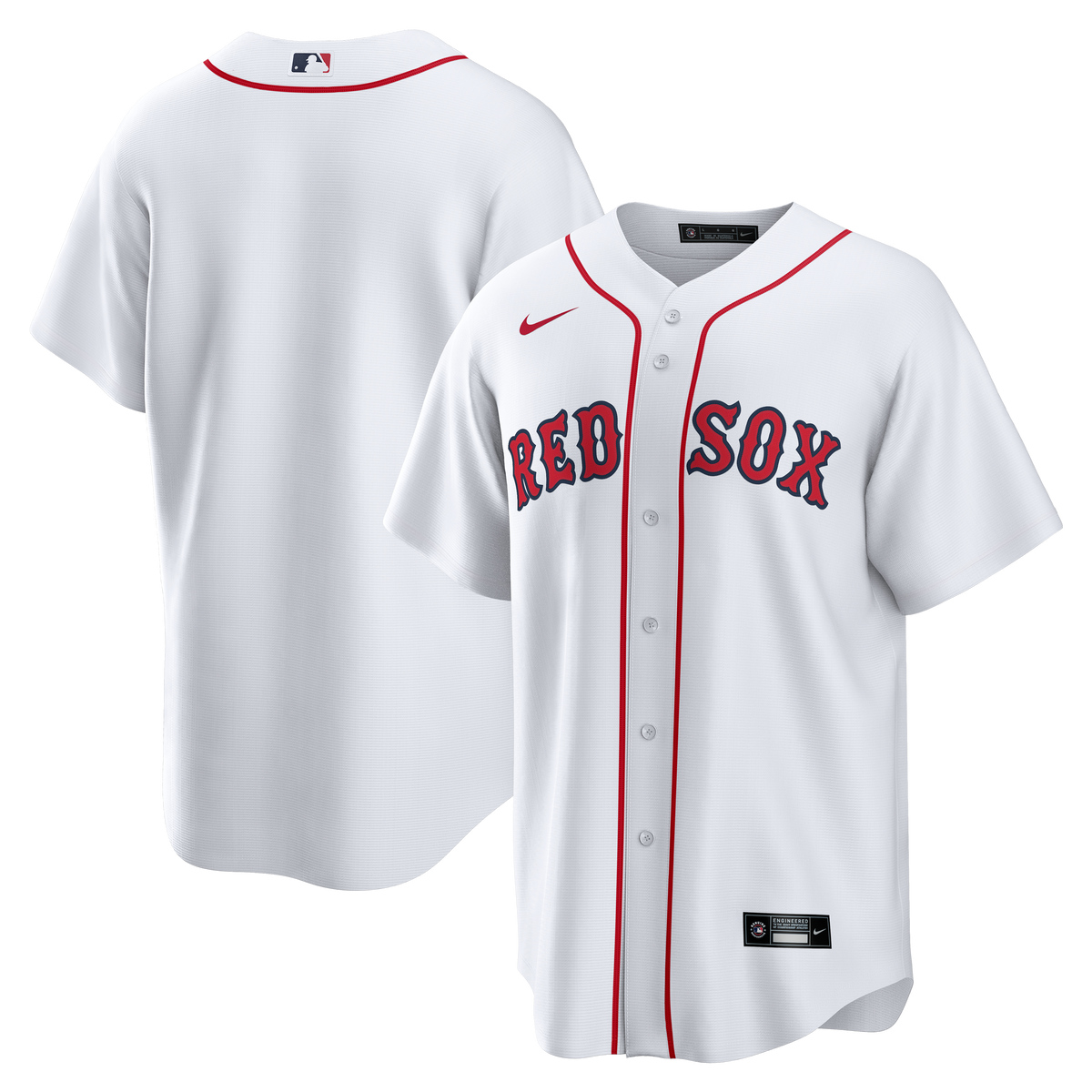 Men s Boston Red Sox Nike White Home Replica Team Jersey Official Team Jersey Sports Fan Apparel Official MLB Team Apparel Baseball Fan Gear