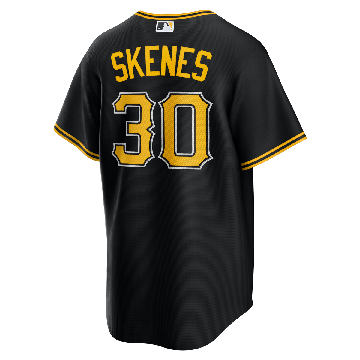 Men s Paul Skenes Pittsburgh Pirates Nike Black Alternate Replica Team Jersey Official Team Jersey Sports Fan Apparel Official MLB Team Apparel Baseba
