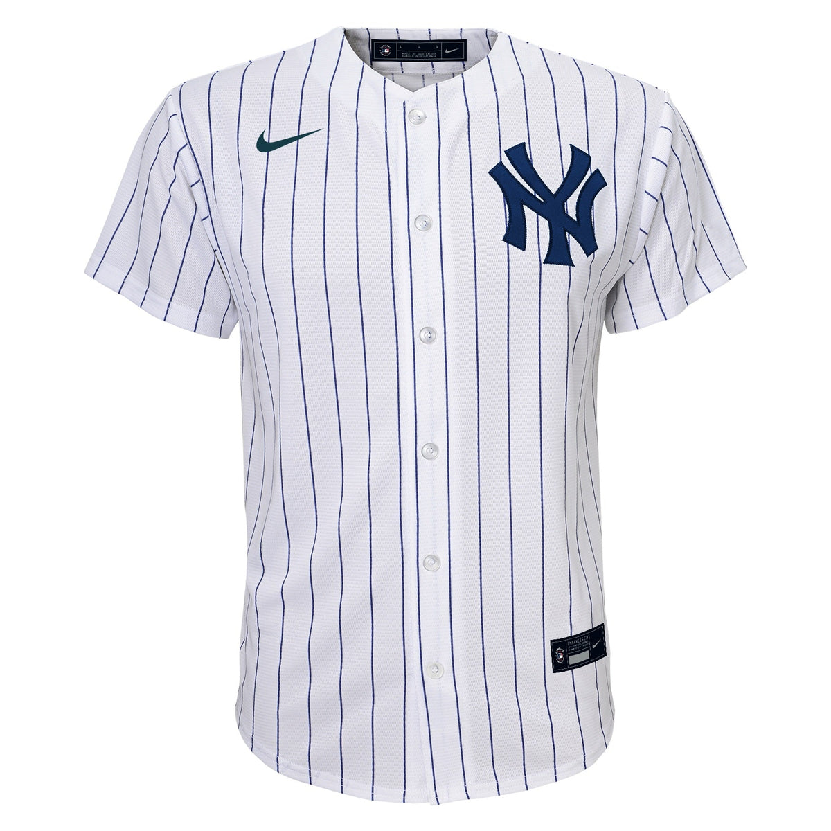 Youth Derek Jeter New York Yankees White Home Game Replica Player Jersey Official Team Jersey Sports Fan Apparel Official MLB Team Apparel Baseball Fa