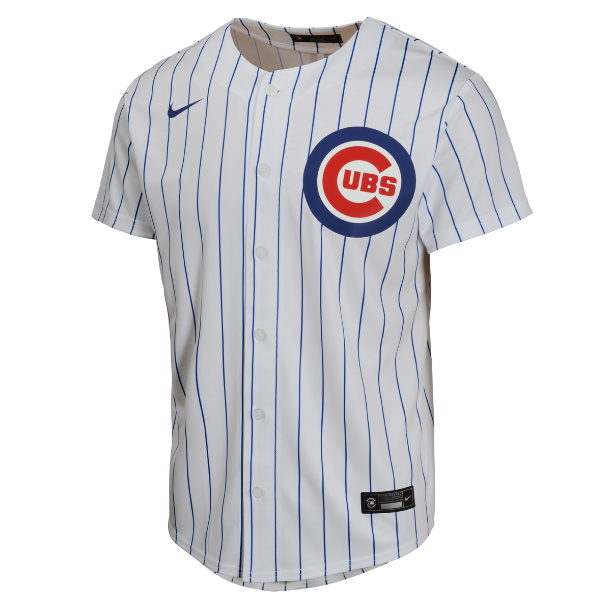 NIKE Youth Kyle Tucker Chicago Cubs White Home Replica Sublimated Twill Jersey Official Team Jersey Sports Fan Apparel Official MLB Team Apparel Baseb