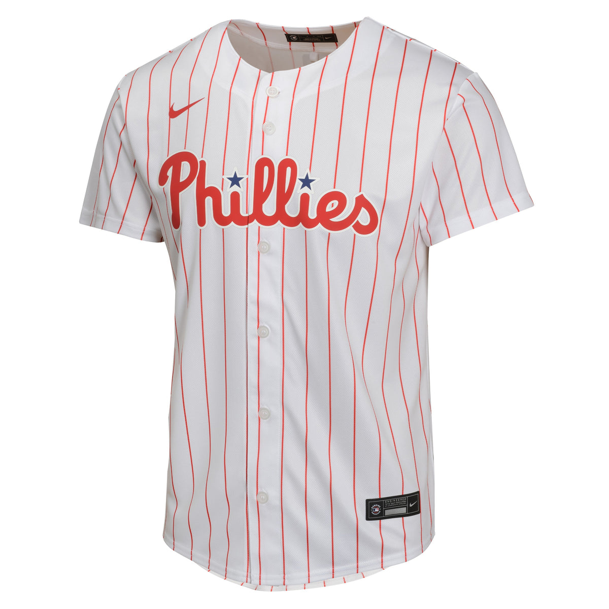 Youth Bryce Harper Philadelphia Phillies NIKE White Home Game Replica Jersey Official Team Jersey Sports Fan Apparel Official MLB Team Apparel Basebal