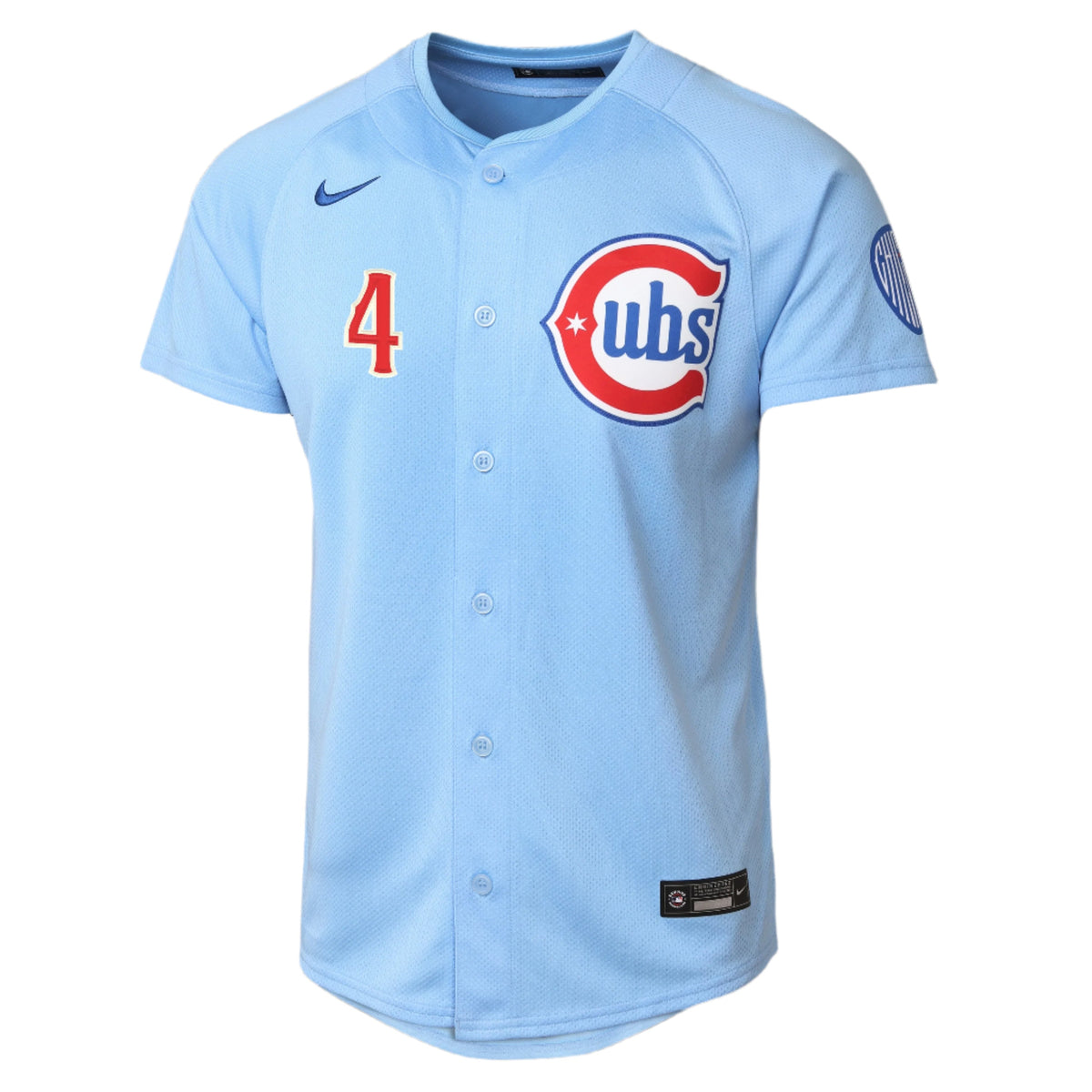 NIKE Youth Chicago Cubs Pete Crow-Armstrong Light Blue 2nd Alternate Limited Replica Jersey Official Team Jersey Sports Fan Apparel Official MLB Team