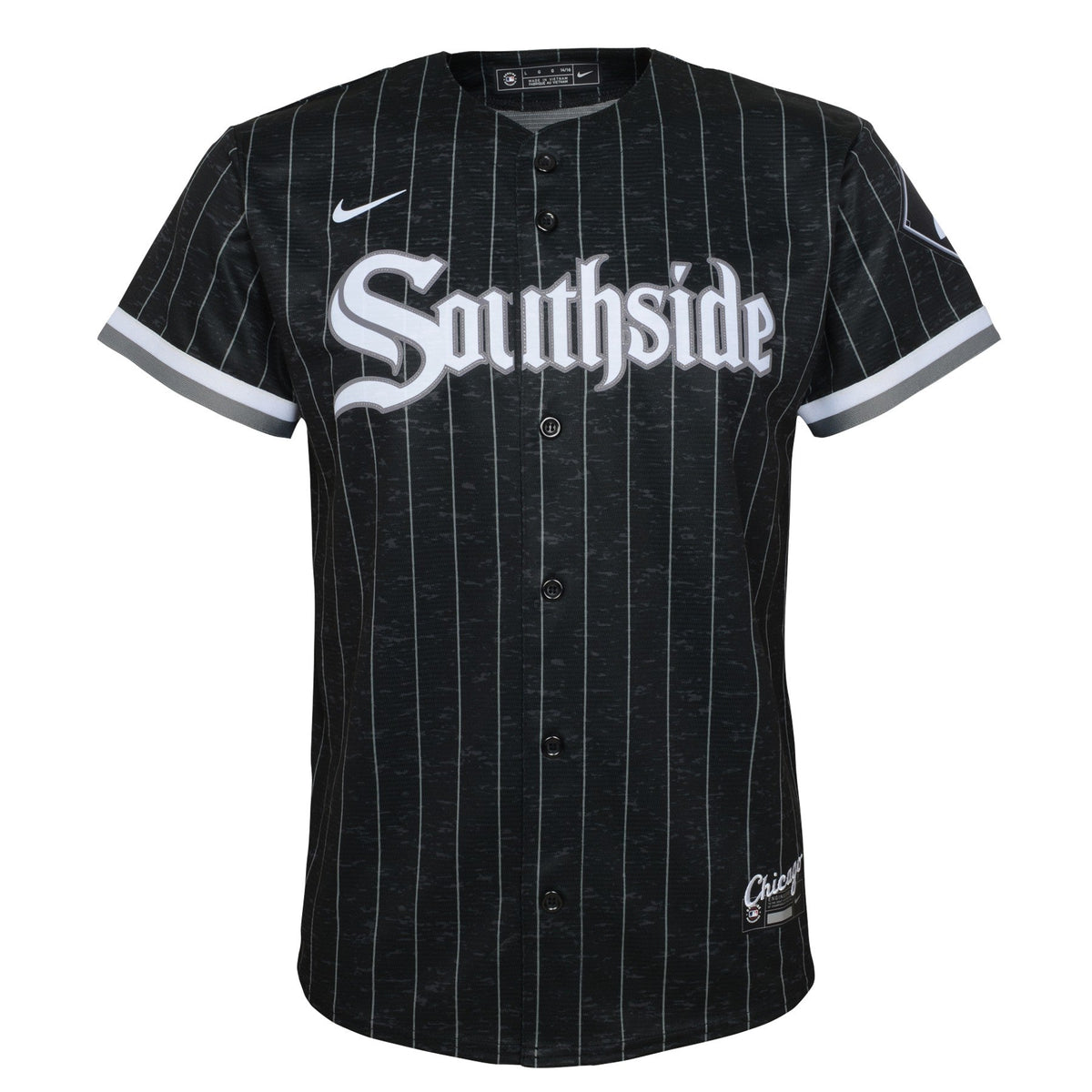 Youth Chicago White Sox Nike Black City Connect Replica Jersey Official Team Jersey Sports Fan Apparel Official MLB Team Apparel Baseball Fan Gear