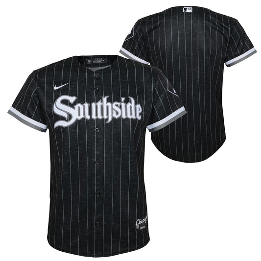 Youth Chicago White Sox Nike Black City Connect Replica Jersey Official Team Jersey Sports Fan Apparel Official MLB Team Apparel Baseball Fan Gear