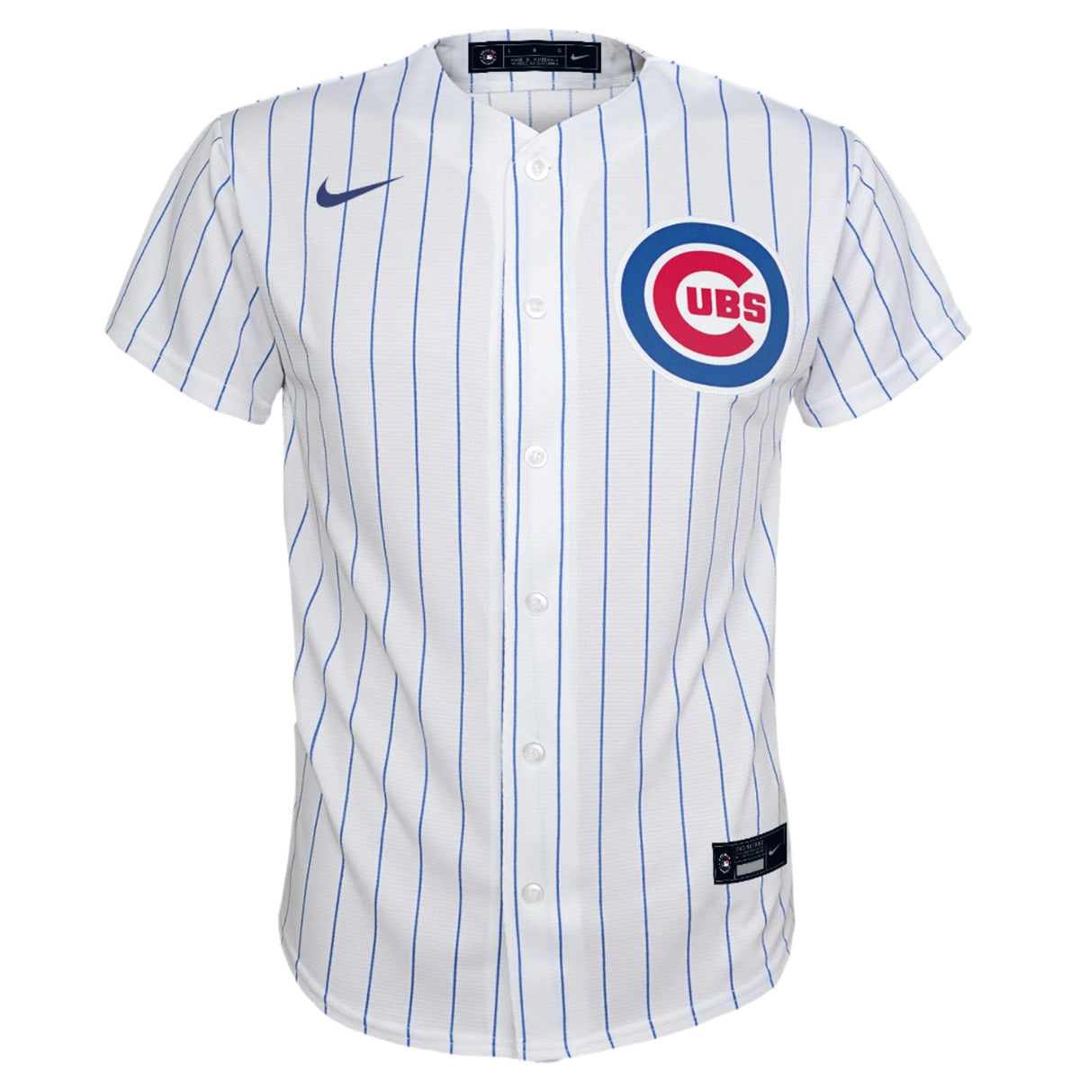 NIKE Youth Seiya Suzuki Chicago Cubs White Home Game Replica Jersey Official Team Jersey Sports Fan Apparel Official MLB Team Apparel Baseball Fan Gea