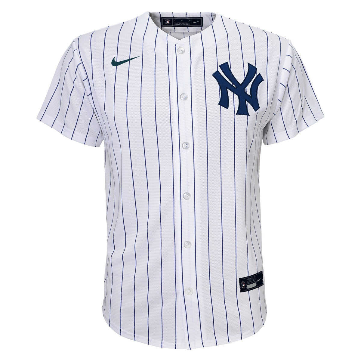 Youth Aaron Judge New York Yankees White Home Replica Player Jersey Official Team Jersey Sports Fan Apparel Official MLB Team Apparel Baseball Fan Gea
