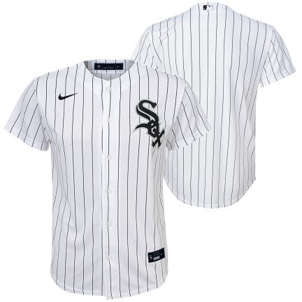 Youth Chicago White Sox Personalized Nike White Home Replica Team Jersey Official Team Jersey Sports Fan Apparel Official MLB Team Apparel Baseball Fa