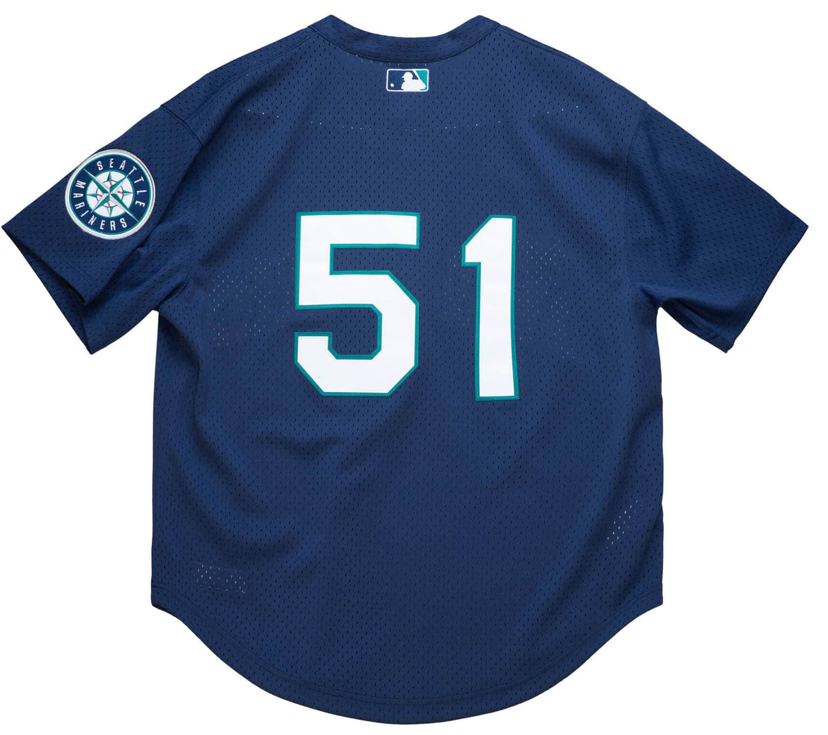Men s Seattle Mariners Ichiro Suzuki 2002 Mitchell And Ness Navy Cooperstown Collection Mesh Batting Practice Jersey Official Team Jersey Sports Fan A