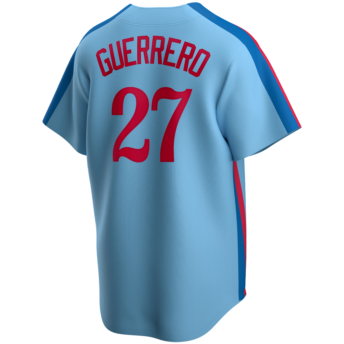 Men s Montreal Expos Vladimir Guerrero Nike Light Blue Road Cooperstown Collection Team Jersey Official Team Jersey Sports Fan Apparel Official MLB Te