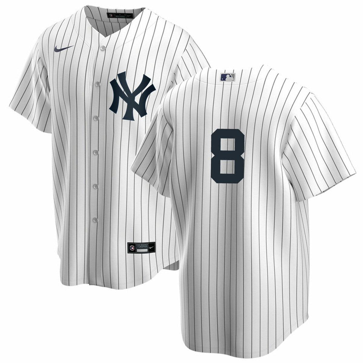 Men s Nike Yogi Berra 8 White New York Yankees Home Official Replica Player Jersey Official Team Jersey Sports Fan Apparel Official MLB Team Apparel B