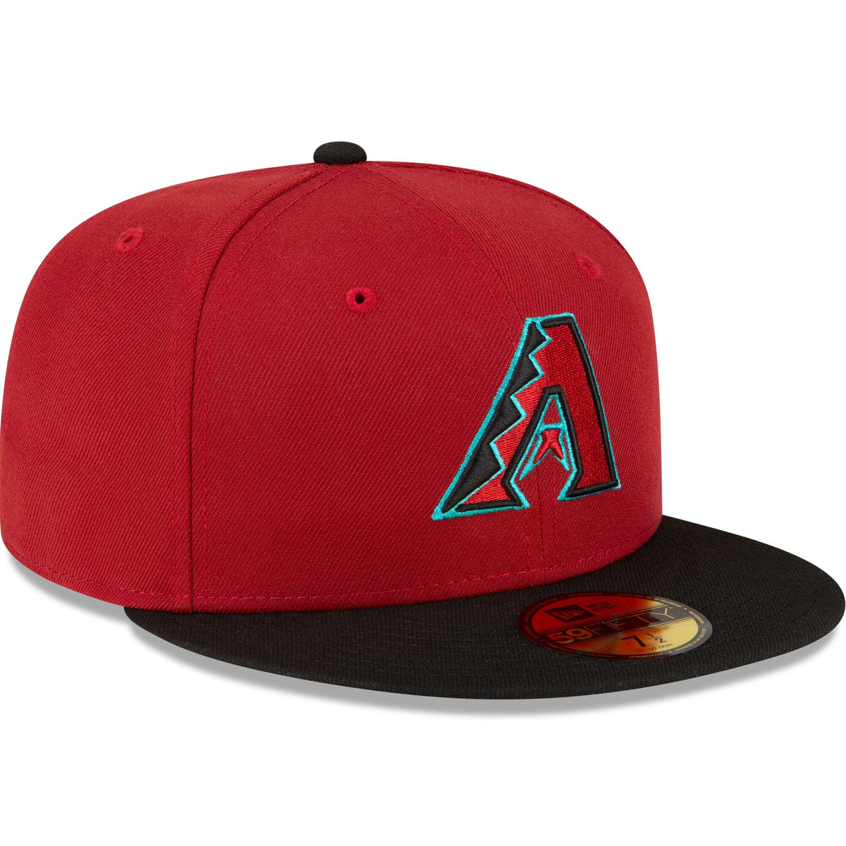 Men s Arizona Diamondbacks New Era Red Black Home Authentic Collection On-Field 59FIFTY Fitted Hat Official Team Hat Sports Fan Cap Official MLB Team