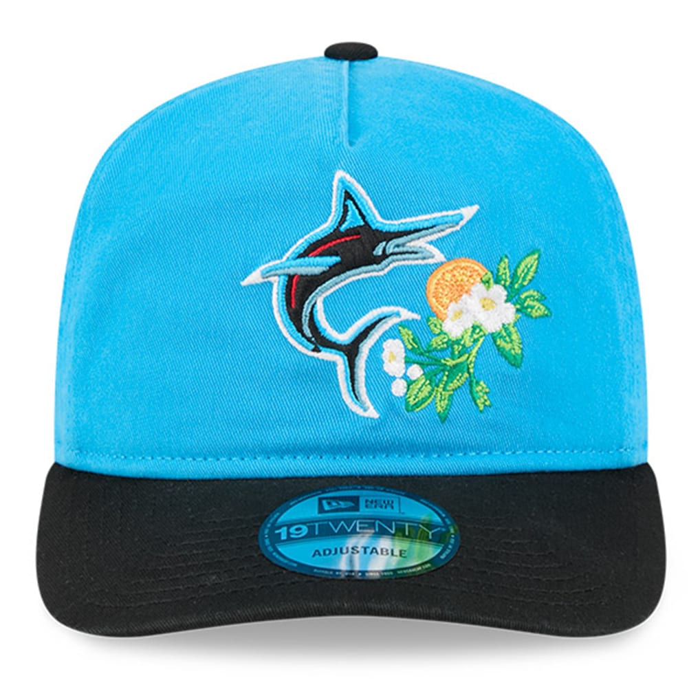 Miami Marlins MLB 19Twenty Spring Training New Era Blue Black Official Team Hat Sports Fan Cap Official MLB Team Hat Baseball Fan Cap