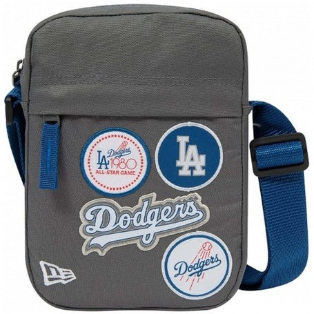 New Era - MLB Patch Side Bag - LA Dodgers Official Sports Fan Gear Popular MLB Style Fan Collection