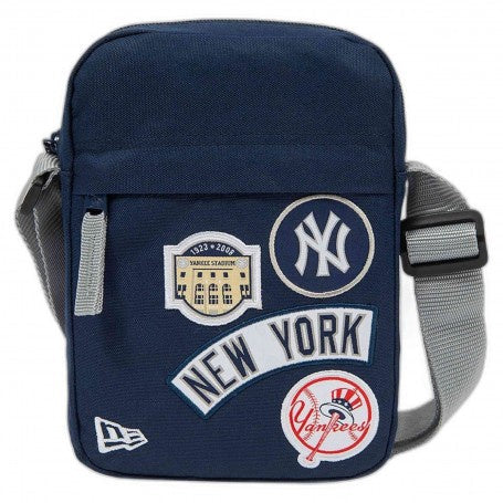 New Era - MLB Patch Side Bag - New York Yankees Official Sports Fan Gear Popular MLB Style Fan Collection