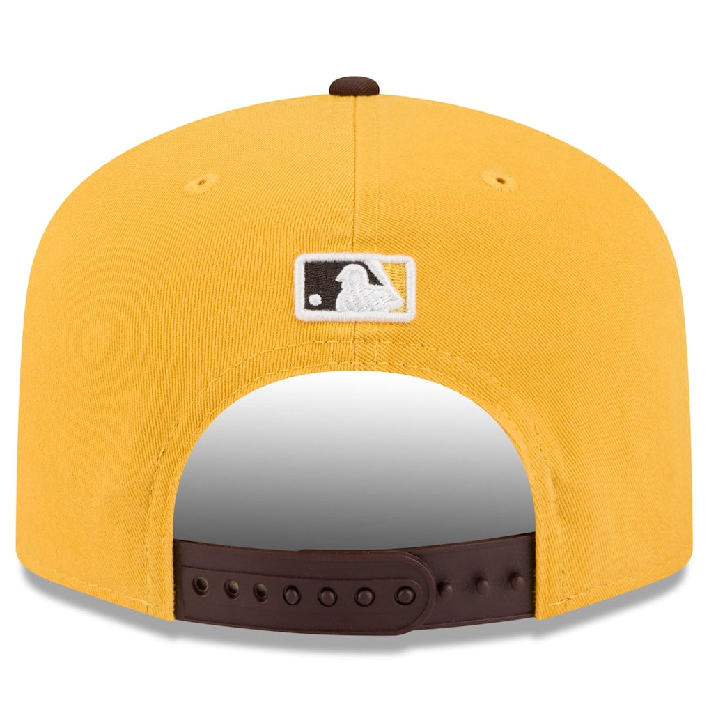 San Diego Padres MLB 19Twenty Spring Training New Era Yellow Brown Official Team Hat Sports Fan Cap Official MLB Team Hat Baseball Fan Cap