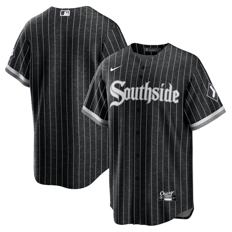 Men s Chicago White Sox Nike Black Southside City Connect Replica Jersey Official Team Jersey Sports Fan Apparel Official MLB Team Apparel Baseball Fa