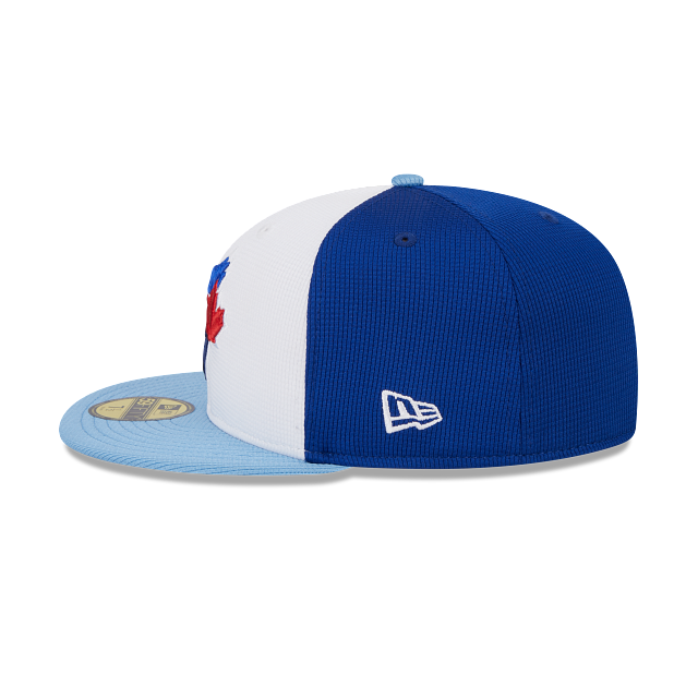 Toronto Blue Jays New Era White Blue 2024 Spring Training 59FIFTY Fitted Hat Official Team Hat Sports Fan Cap Official MLB Team Hat Baseball Fan Cap