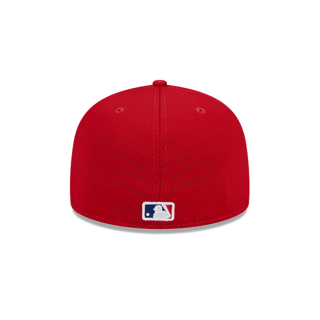 Philadelphia Phillies New Era Red 2025 Spring Training 59FIFTY Fitted Hat Official Team Hat Sports Fan Cap Official MLB Team Hat Baseball Fan Cap