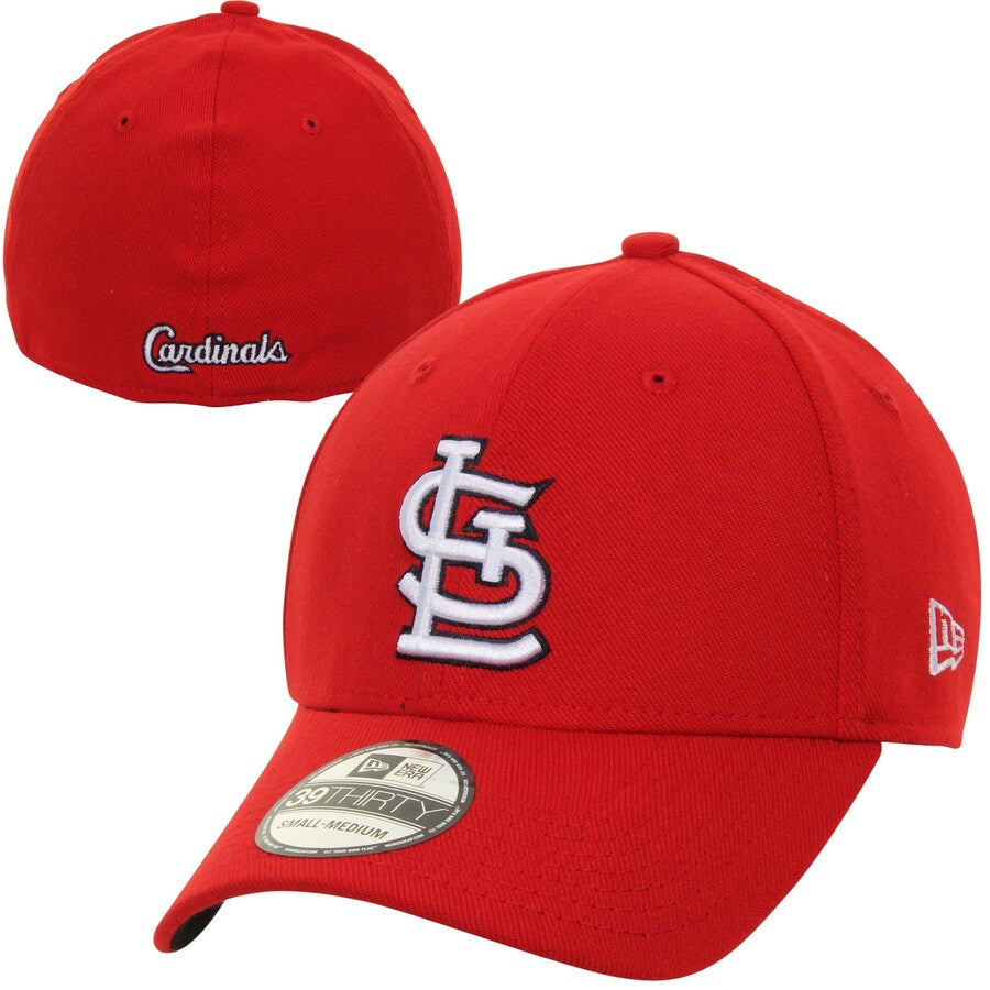 Men s St Louis Cardinals New Era Red MLB Team Classic Game 39THIRTY Flex Hat Official Team Hat Sports Fan Cap Official MLB Team Hat Baseball Fan Cap