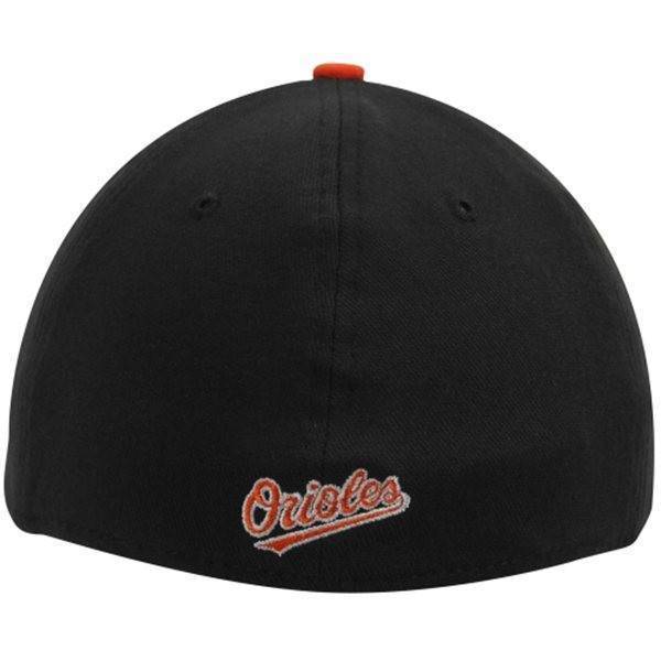 New Era Baltimore Orioles Black Orange Team Classic Road 39THIRTY Flex Cap Official Team Hat Sports Fan Cap Official MLB Team Hat Baseball Fan Cap